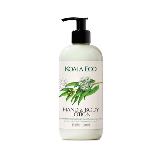 Hand & Body Lotion, Lemon Scented Eucalyptus & Rosemary