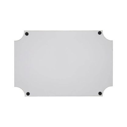 Rattan Enameled Jaye Tray